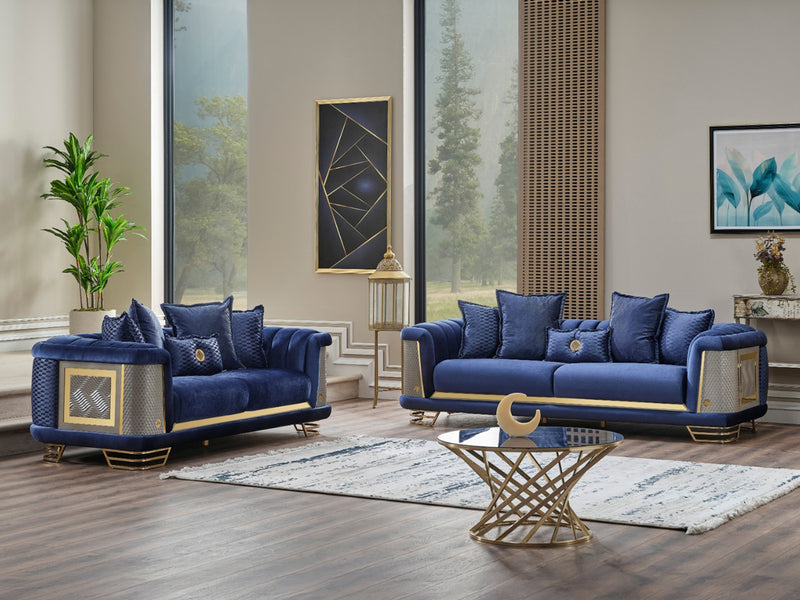 Romances 98" Wide Square Arm Sofa