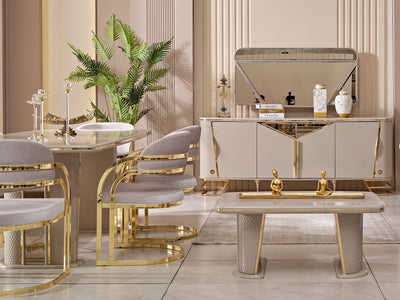 Romances 6 Person Dining Room Set