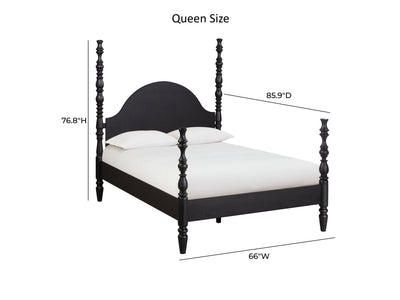 Rosalie Four-Poster Platform Bed
