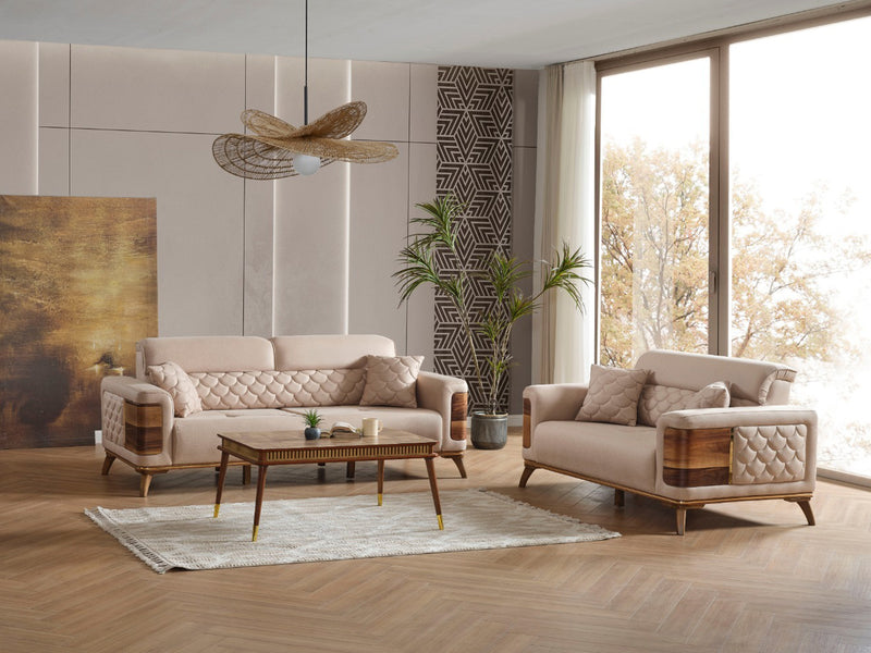 Ruby 67" Wide Extendable Loveseat