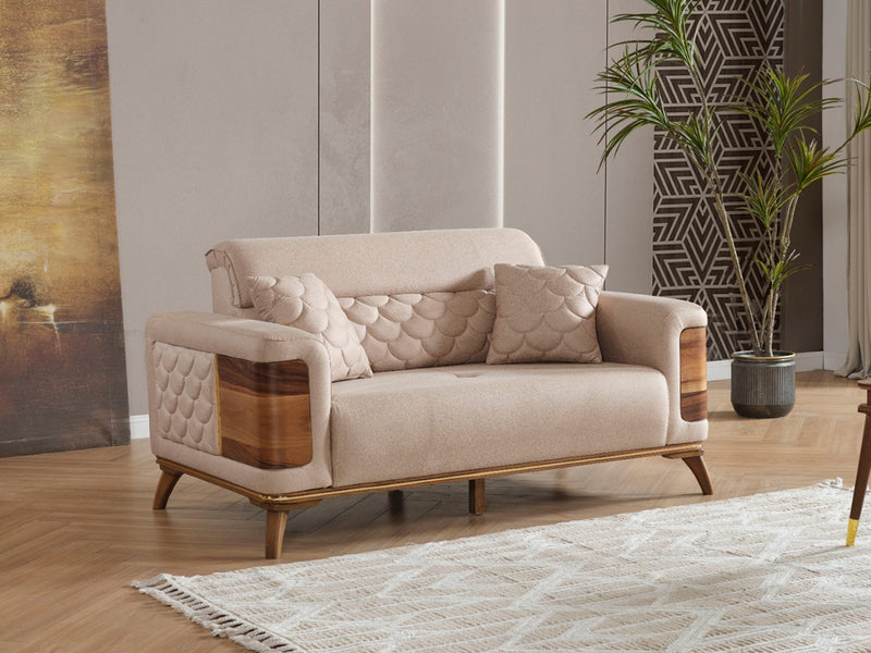 Ruby 67" Wide Extendable Loveseat