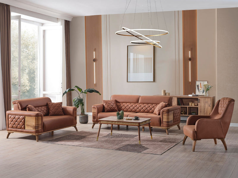 Ruby 67" Wide Extendable Loveseat