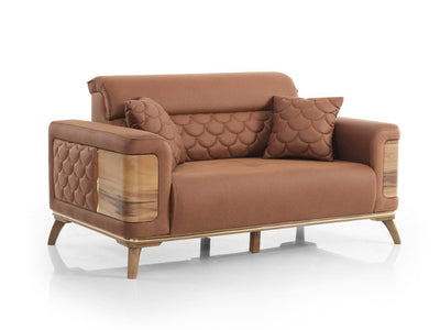 Ruby 67" Wide Extendable Loveseat
