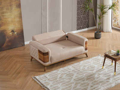 Ruby 67" Wide Extendable Loveseat