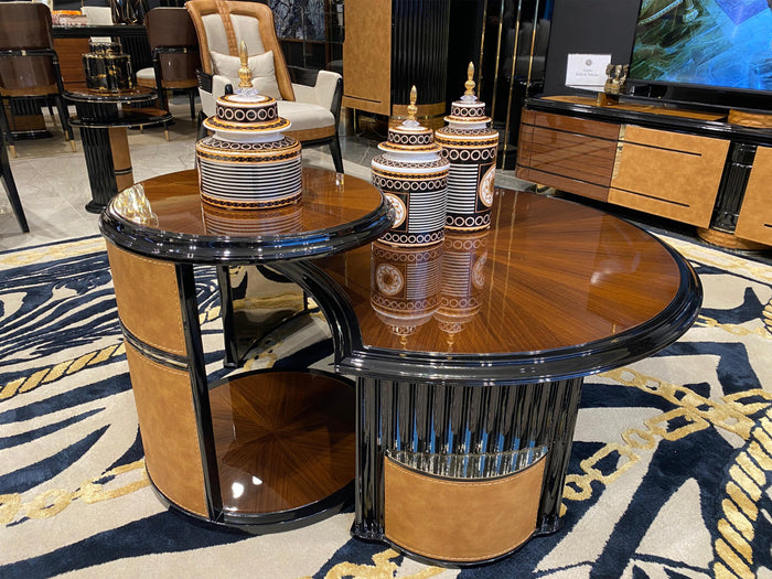 Noble SS 47.2" Wide Coffee Table Set