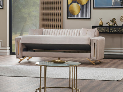 Senfoni 87.4" Wide Convertible Sofa