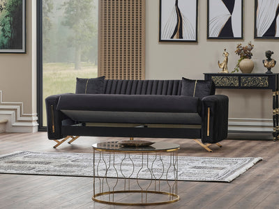Senfoni 87.4" Wide Convertible Sofa
