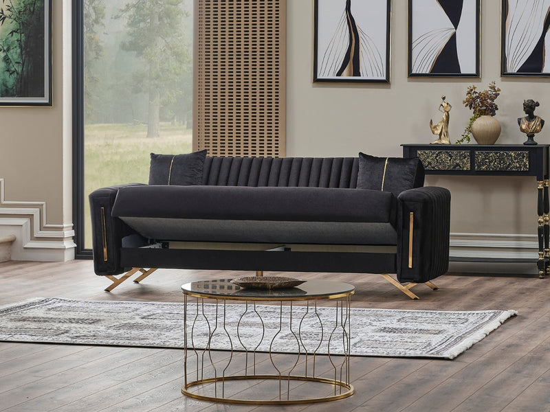 Senfoni 87.4" Wide Convertible Sofa