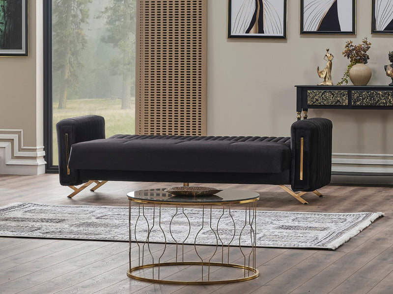 Senfoni 87.4" Wide Convertible Sofa