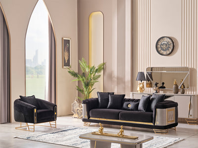 Romances 98" Wide Square Arm Sofa