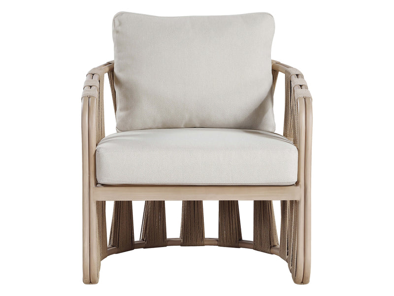 San Pietro 33.5" Wide Resilient Waterproof Fabric Upholstered Patio Armchair