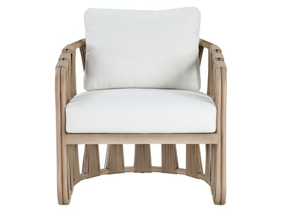 San Pietro 33.5" Wide Resilient Waterproof Fabric Upholstered Patio Armchair