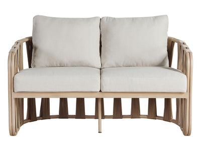 San Pietro 60.5" Wide Resilient Waterproof Fabric Upholstered Patio Loveseat