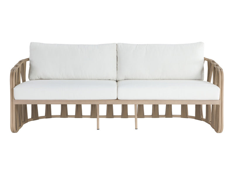 San Pietro 90.5" Wide Resilient Waterproof Fabric Upholstered Patio Sofa