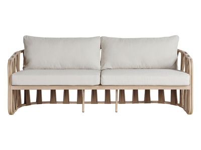 San Pietro 90.5" Wide Resilient Waterproof Fabric Upholstered Patio Sofa