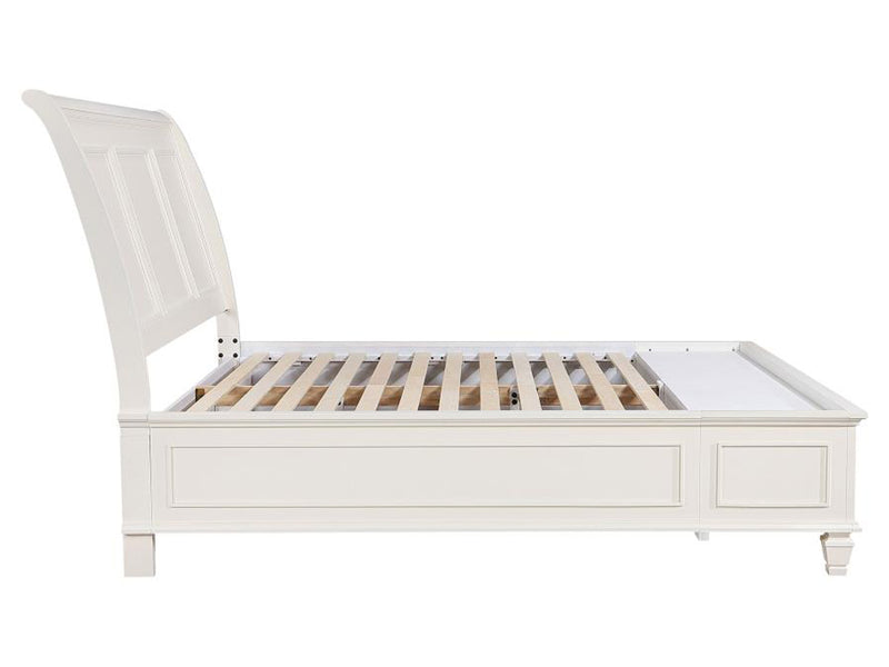 Sandy Beach Storage Platform Bed