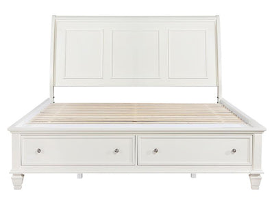 Sandy Beach Storage Platform Bedroom Set