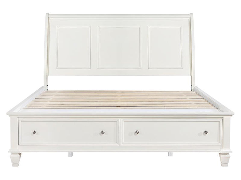 Sandy Beach Storage Platform Bed