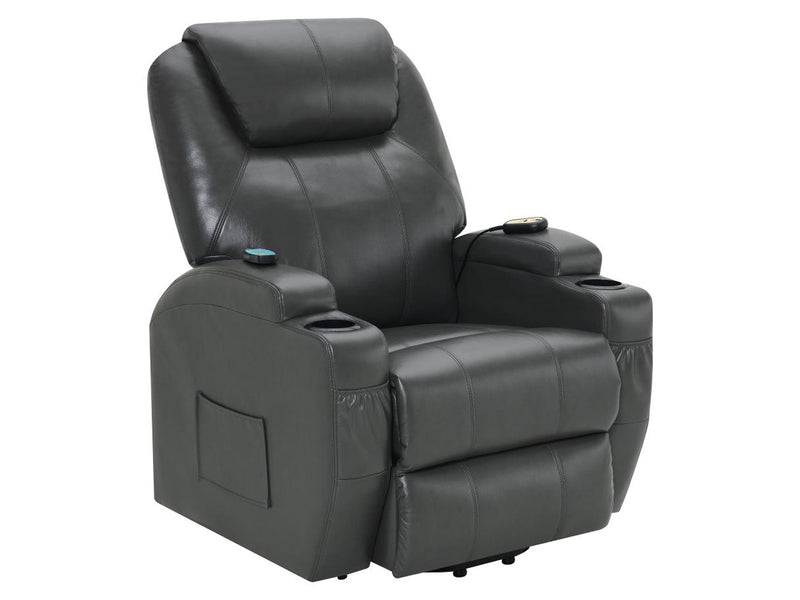 Sanger 33" Wide Power Lift Massage Recliner Chair