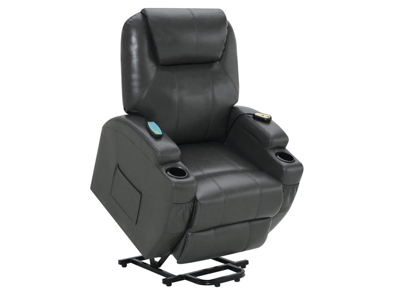 Sanger 33" Wide Power Lift Massage Recliner Chair