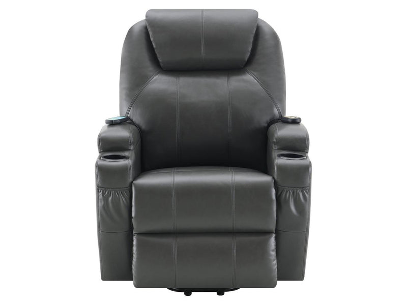 Sanger 33" Wide Power Lift Massage Recliner Chair