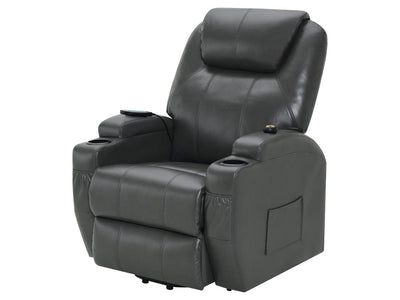 Sanger 33" Wide Power Lift Massage Recliner Chair