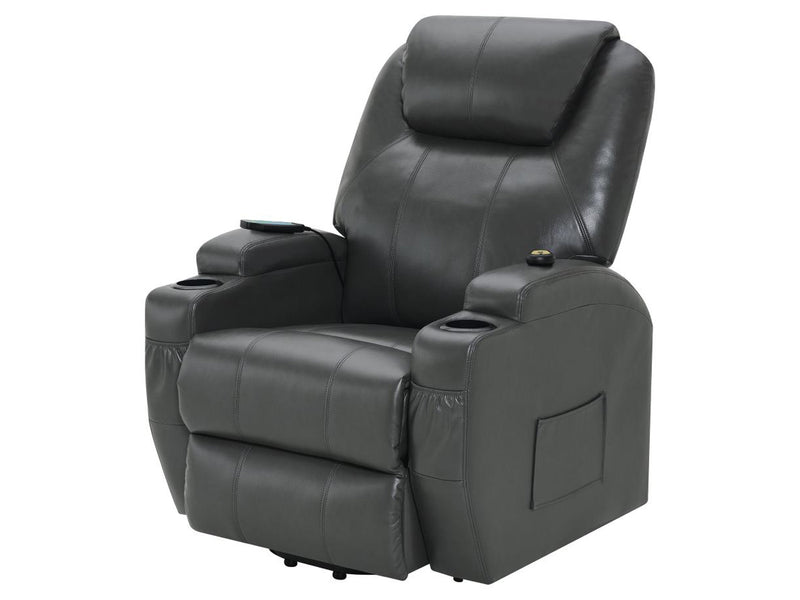 Sanger 33" Wide Power Lift Massage Recliner Chair
