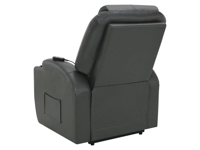 Sanger 33" Wide Power Lift Massage Recliner Chair
