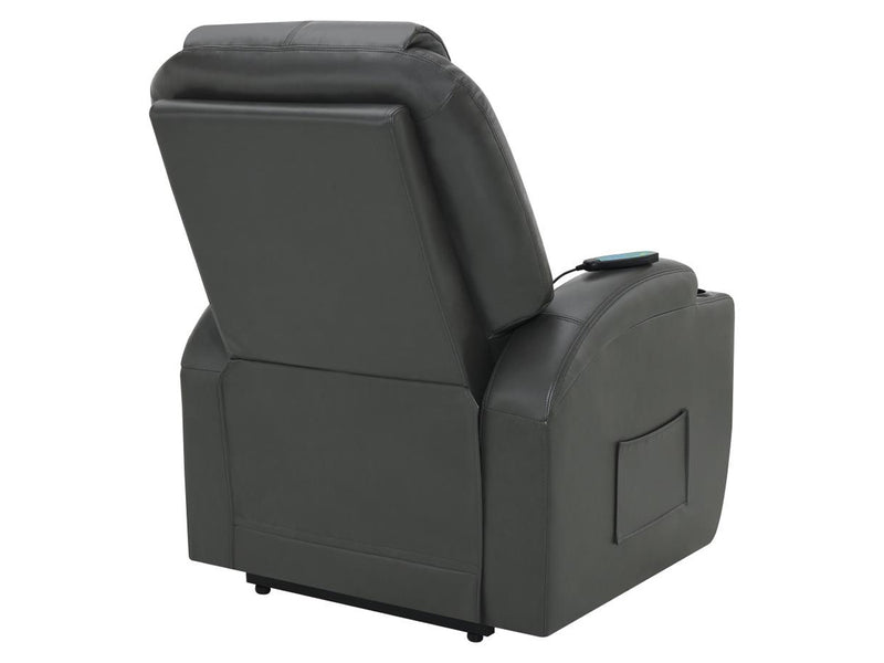 Sanger 33" Wide Power Lift Massage Recliner Chair
