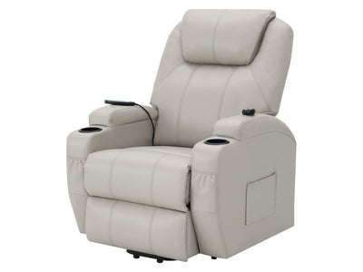 Sanger 33" Wide Power Lift Massage Recliner Chair