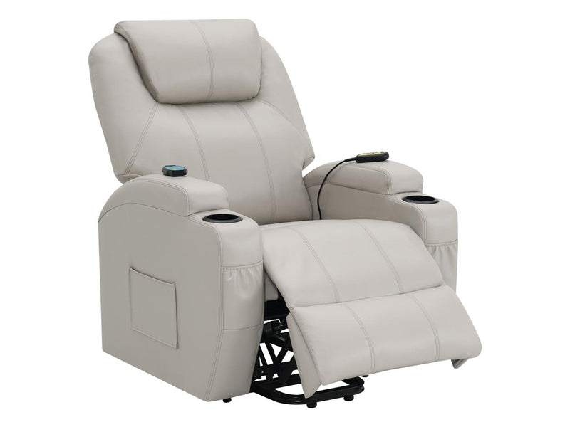 Sanger 33" Wide Power Lift Massage Recliner Chair