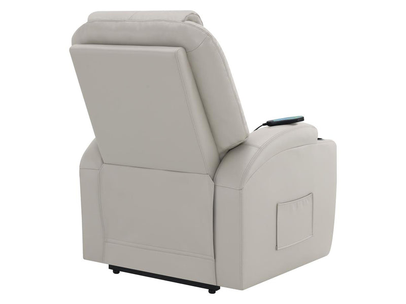 Sanger 33" Wide Power Lift Massage Recliner Chair