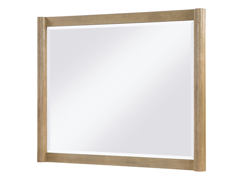 Santo 60" Wide 6 Drawer Dresser With Mirror