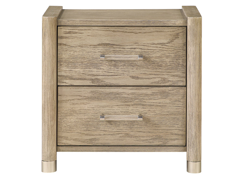 Santo 26.8" Tall 2 Drawer Nightstand
