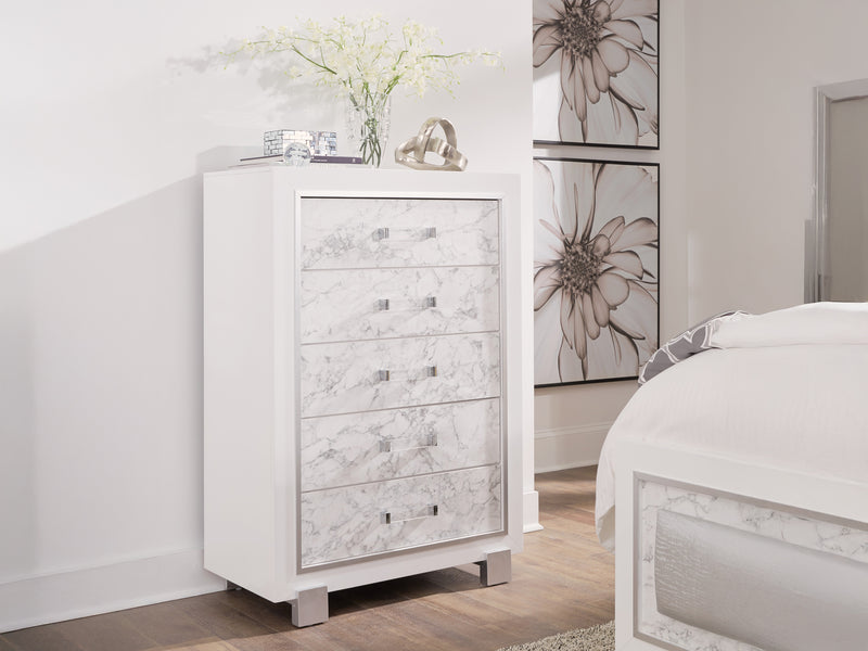 Santorini 33.2" Wide 5 Drawer Chest