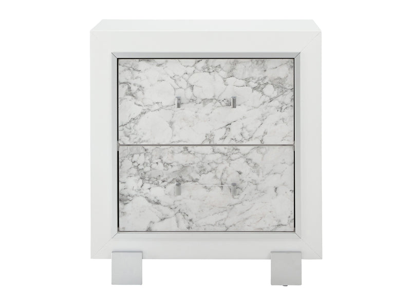 Santorini 29" Tall 2 Drawer Nightstand