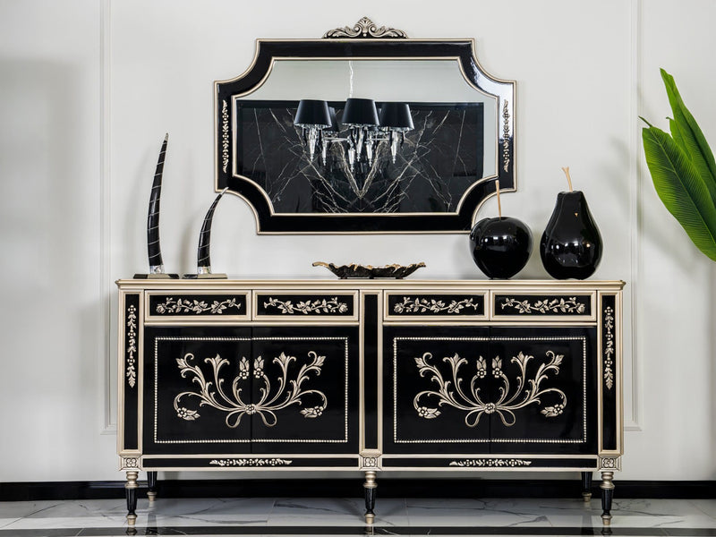 Saray Class 6 Person Traditional Dining Room Set