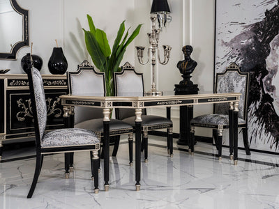 Saray Class 6 Person Traditional Dining Room Set