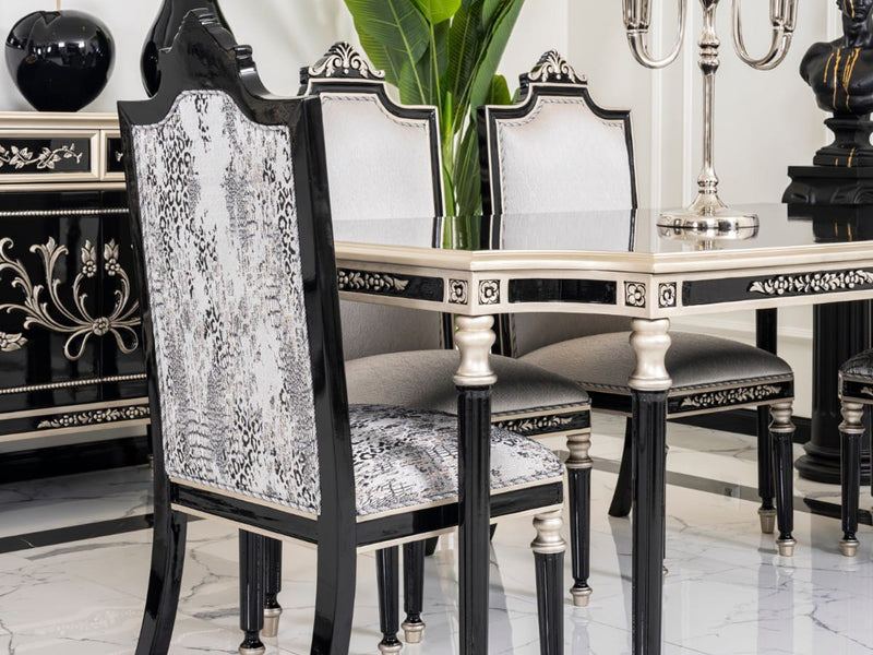 Saray Class 6 Person Traditional Dining Room Set