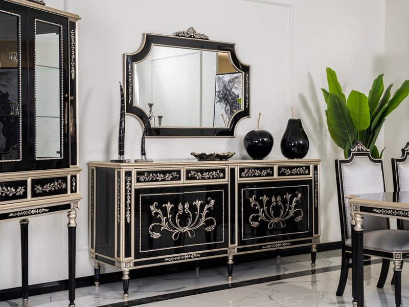 Saray Class 6 Person Traditional Dining Room Set