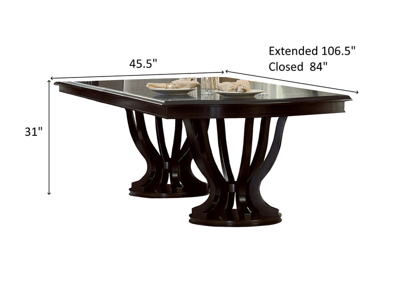 Savion 6-8 Person Extendable Dining Room Set