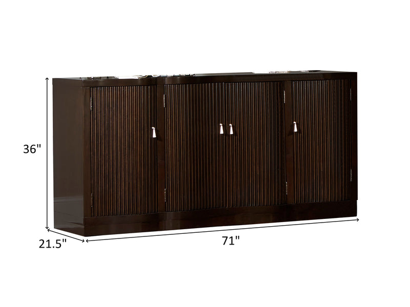 Savion 71" Wide 4 Door Buffet