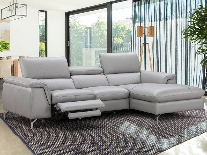 Serena 101.8" / 65.7" Wide Leather Sectional