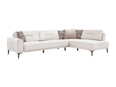 Seul Bellona 123.6" / 84.6" Wide Convertible Sectional