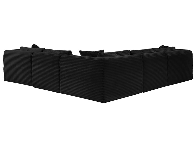 Shaggy 109" / 109" Wide L Shape Modular Sectional