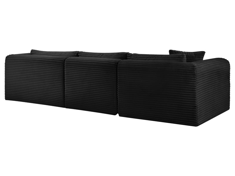 Shaggy 114" / 70" Wide L Shape Modular Sectional