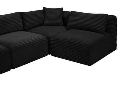 Shaggy 145" / 70" / 70" Wide U Shape Modular Sectional