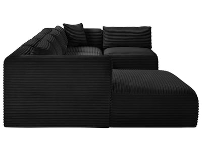 Shaggy 145" / 70" / 70" Wide U Shape Modular Sectional