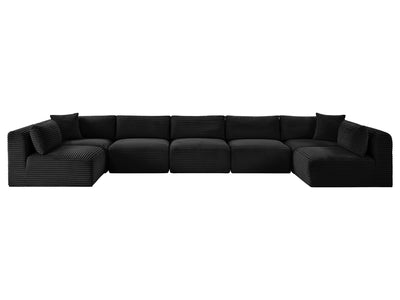 Shaggy 171" / 70" / 70" Wide U Shape Modular Sectional