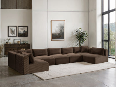 Shaggy 171" / 70" / 70" Wide U Shape Modular Sectional